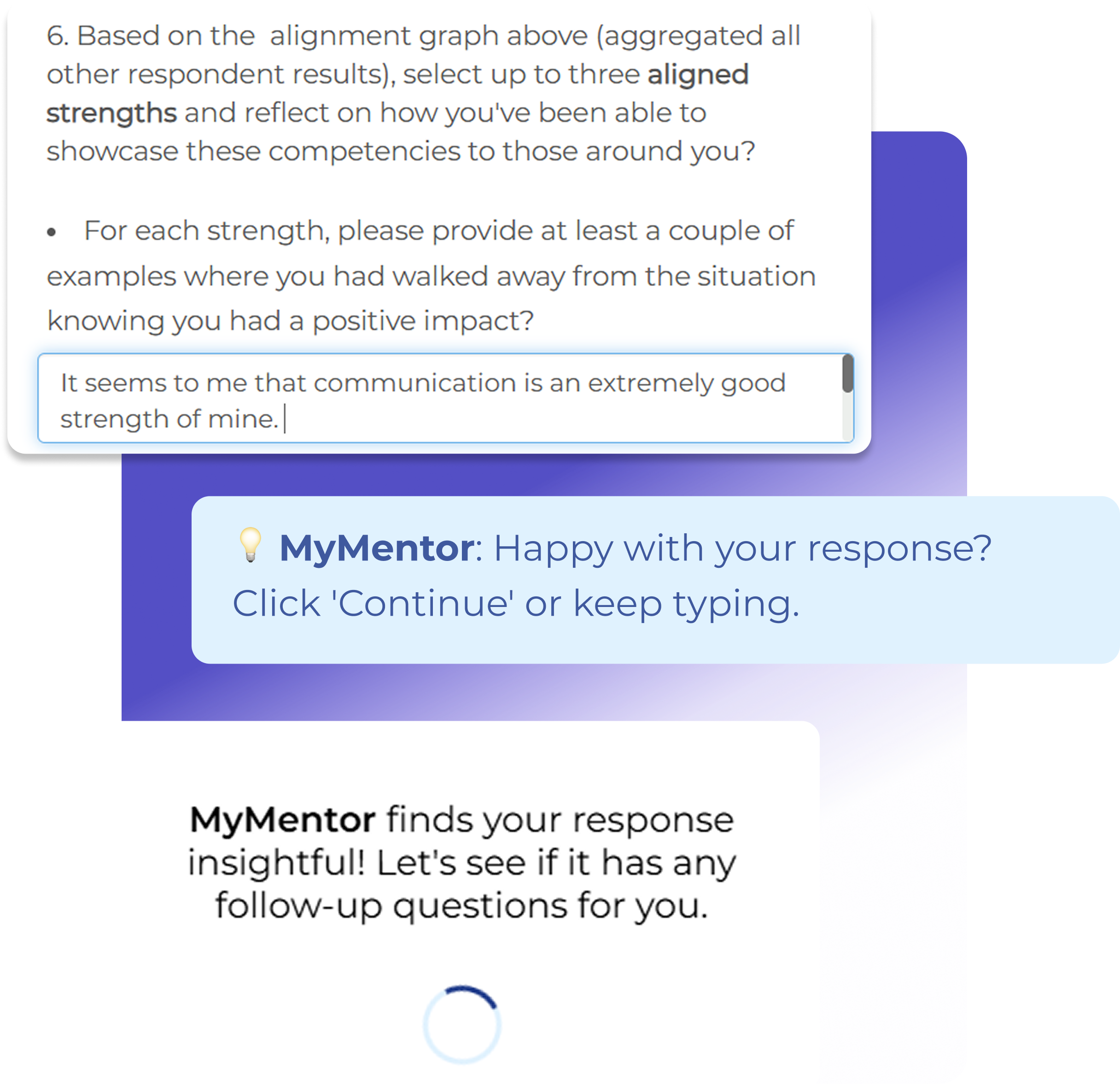 Live AI coaching and mentoring